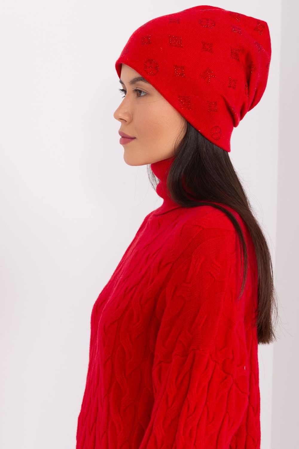 Bonnet femme AT — rouge