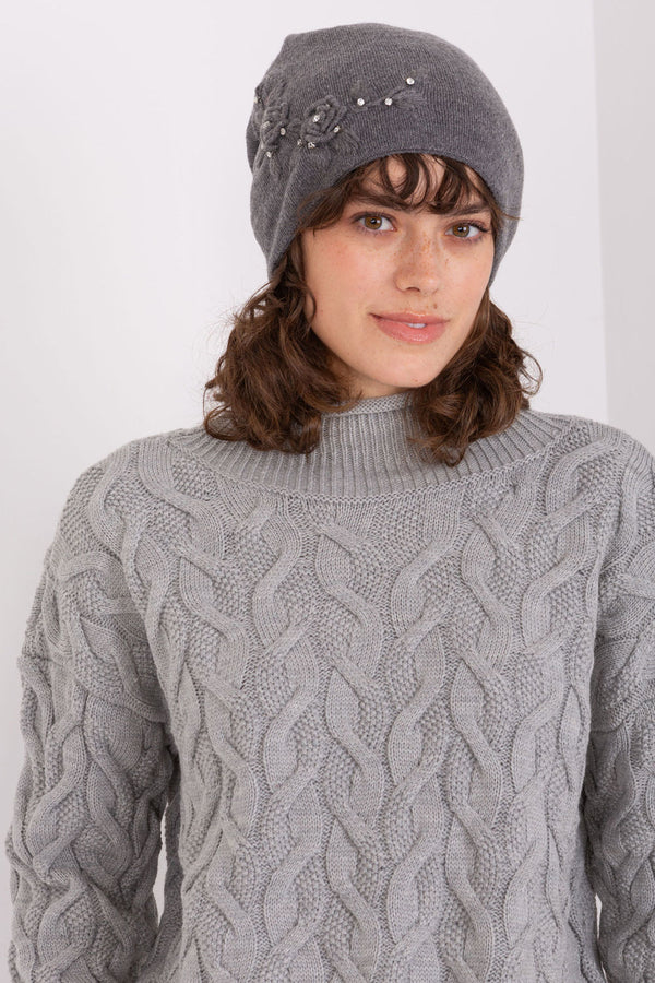 Bonnet femme AT — gris