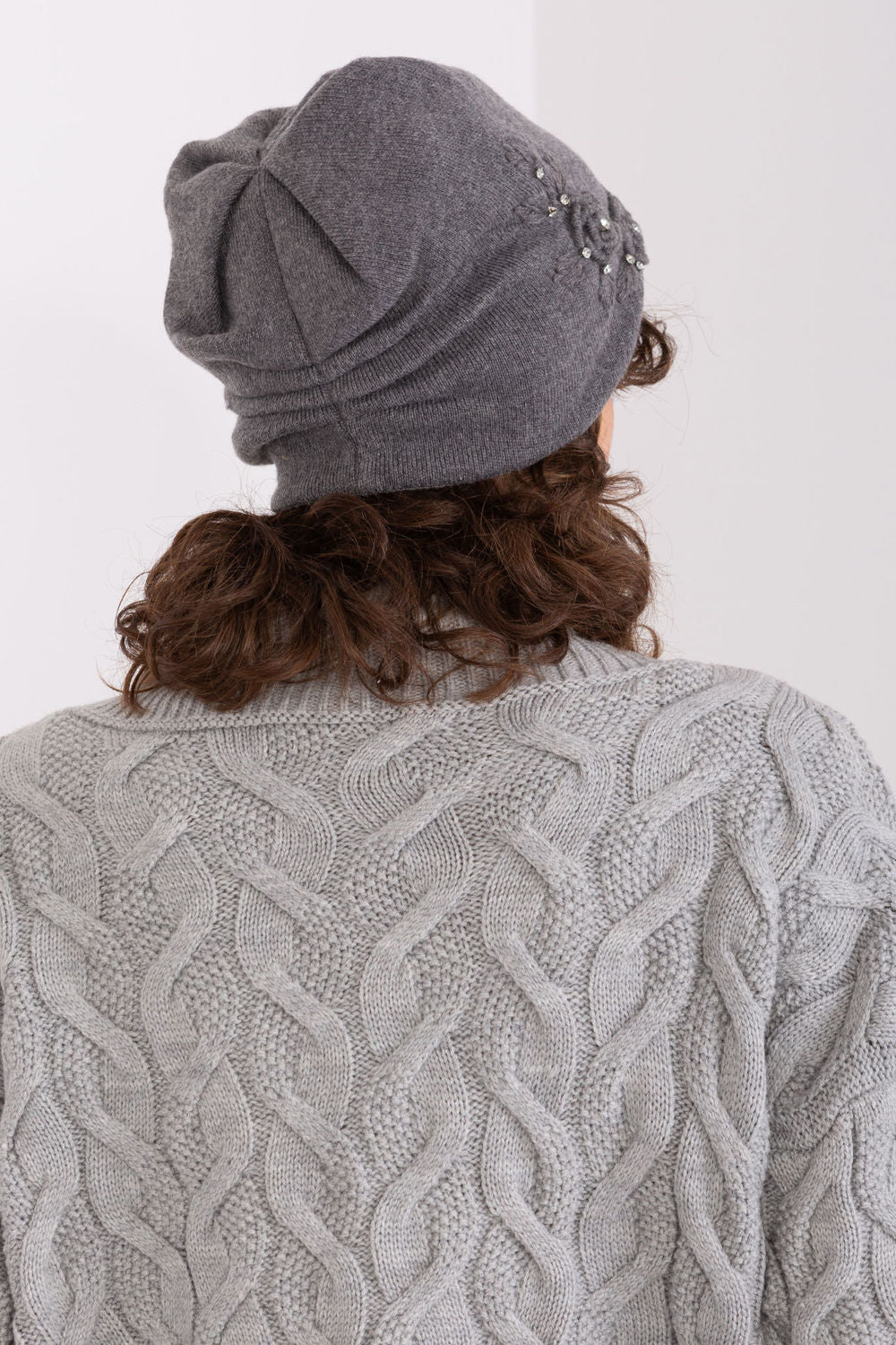 Bonnet femme AT — gris