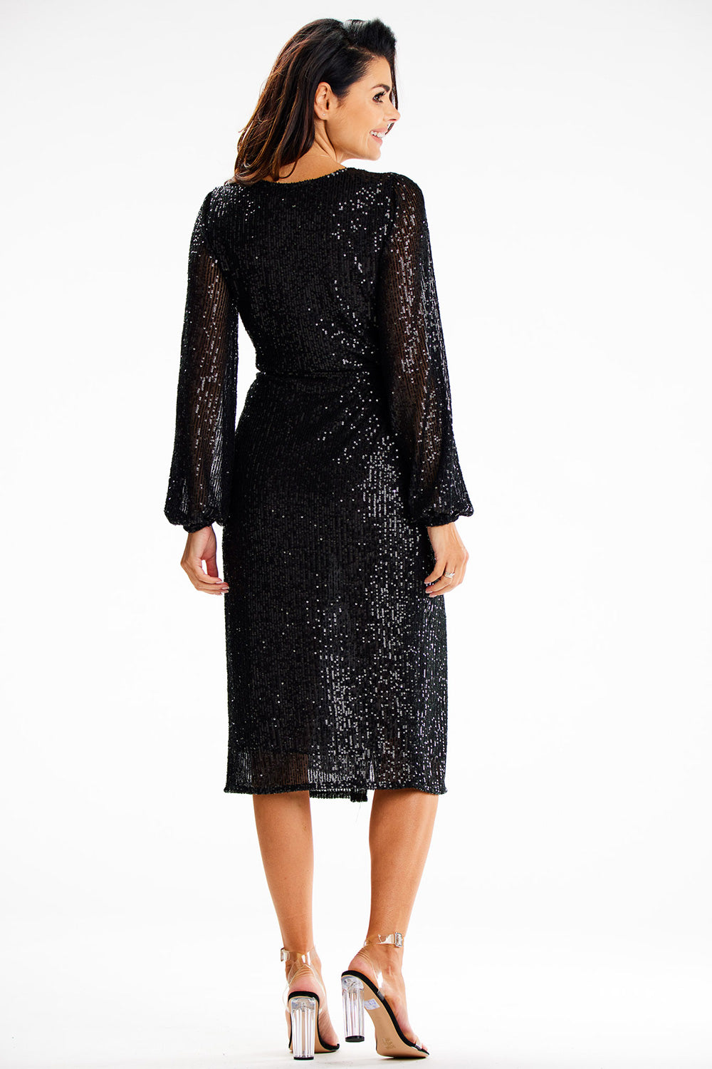 Robe femme awama De Soirée De — noir