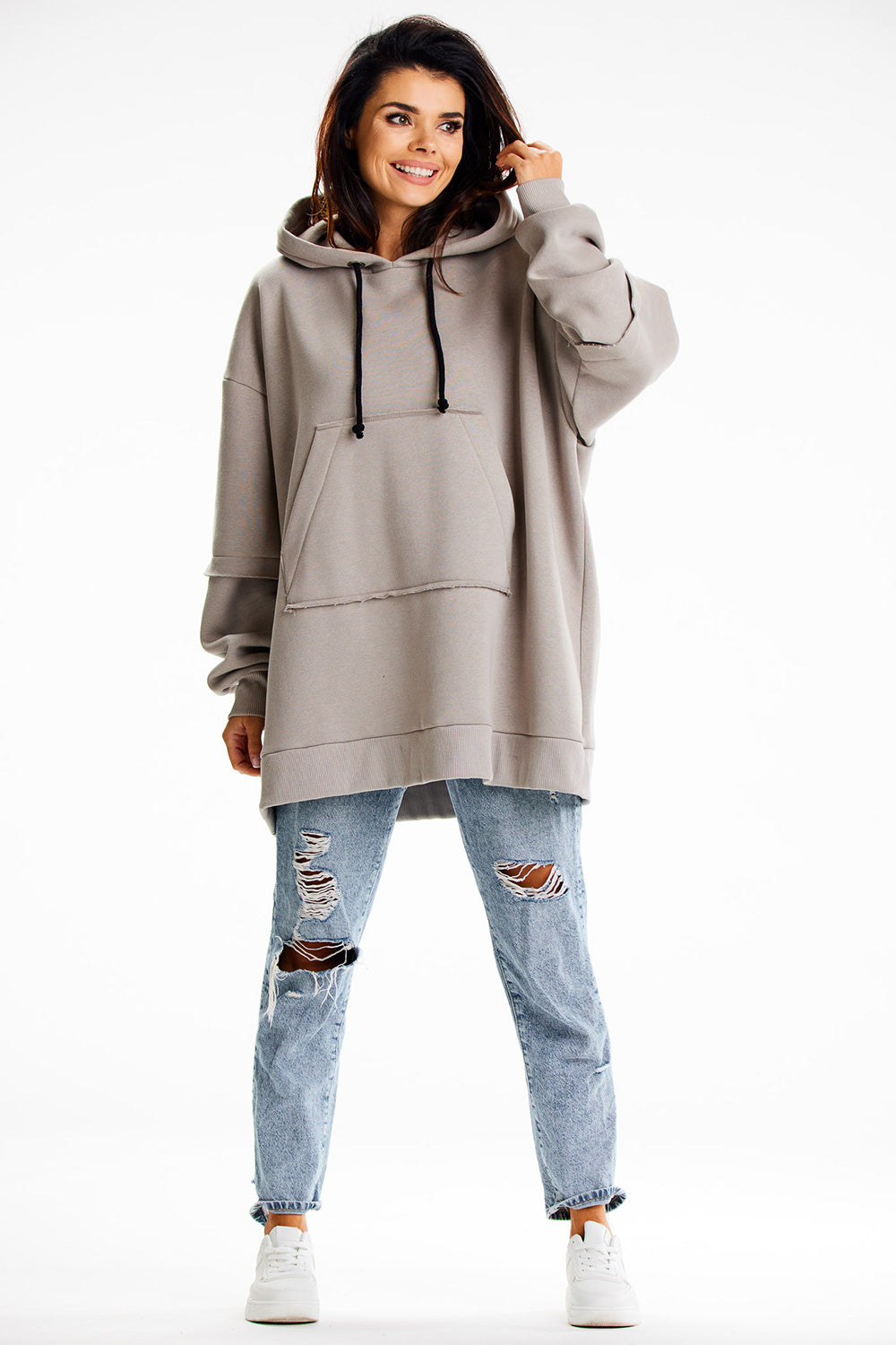 T-shirt femme Infinite You Sweatshirt Sweatshirt — gris