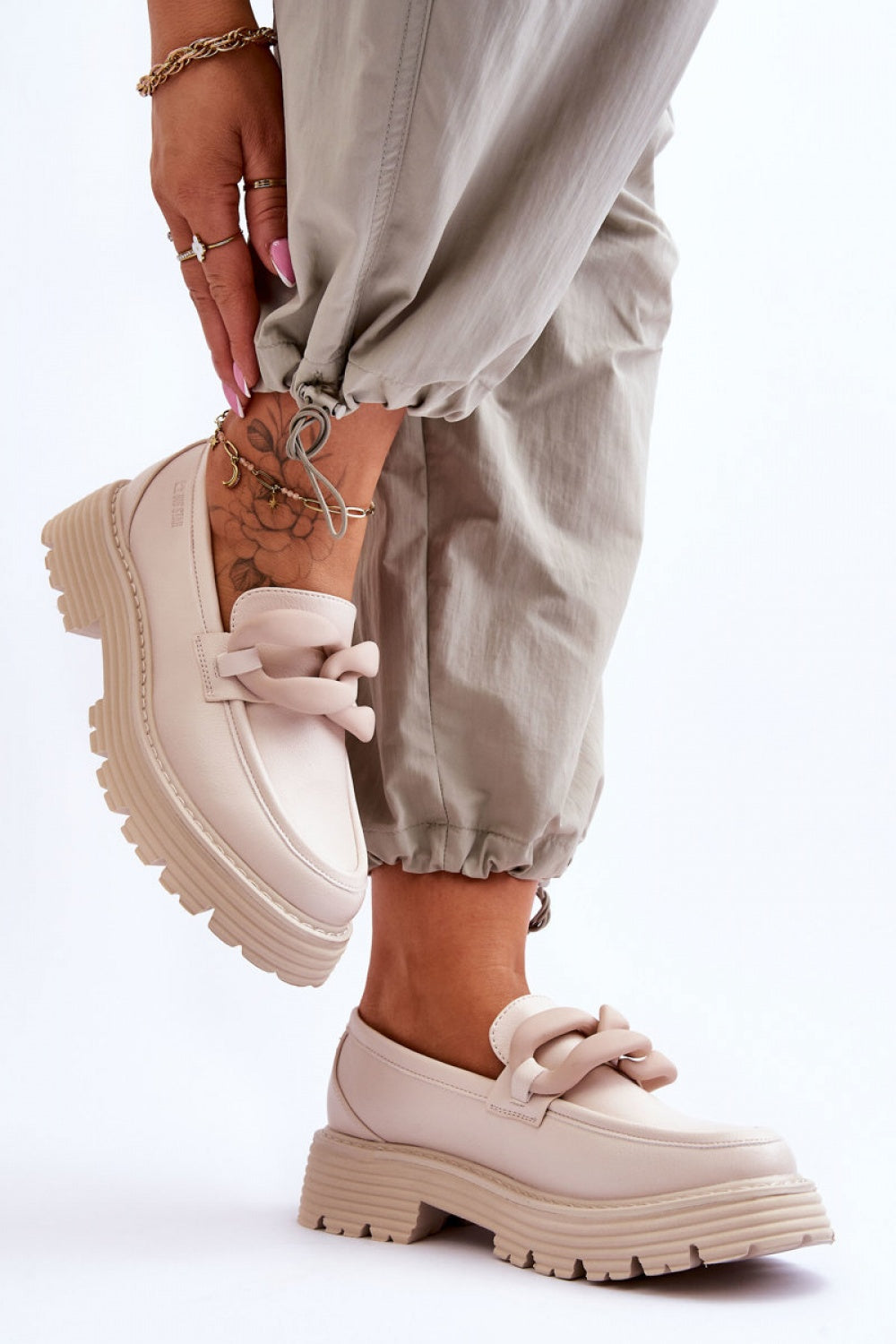 Moccasins femme Step in style — beige
