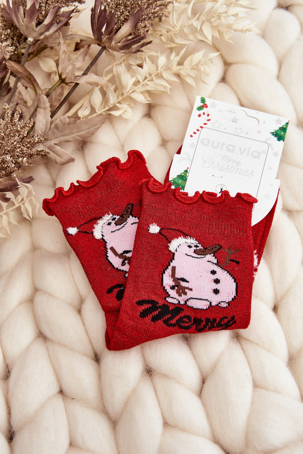 Chaussettes femme Step in style — rouge