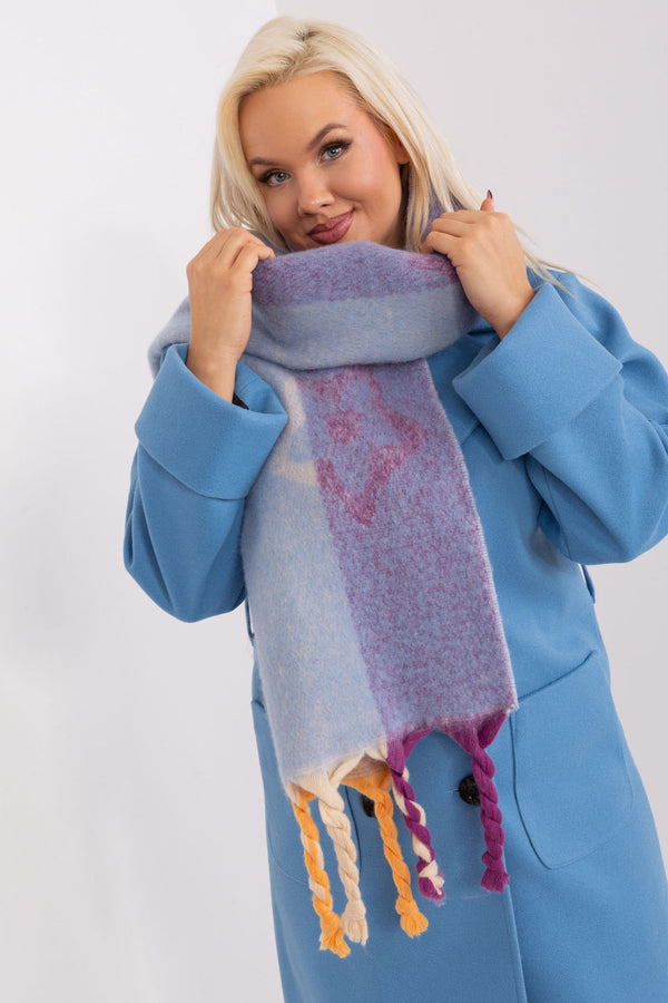 Châle femme AT — bleu