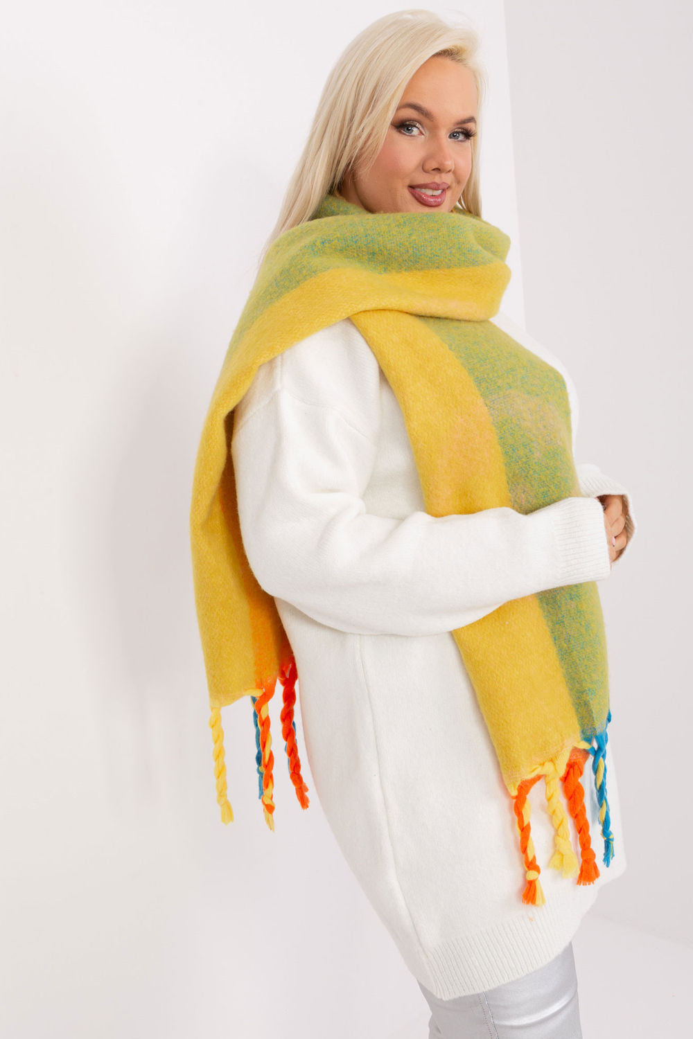 Châle femme AT — multicouleur