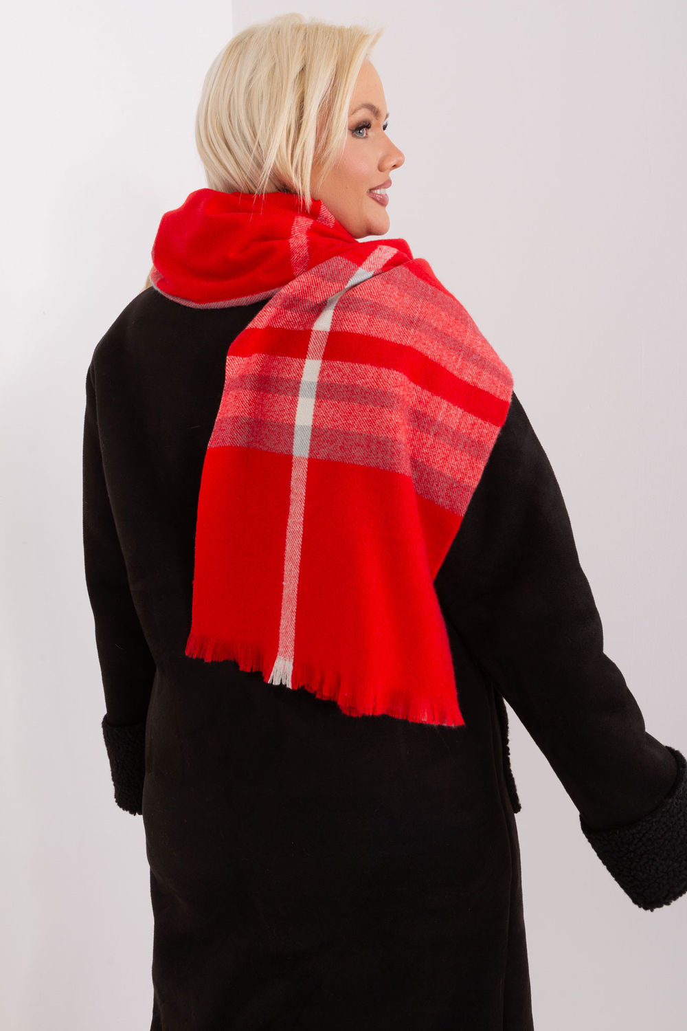 Châle femme AT — rouge