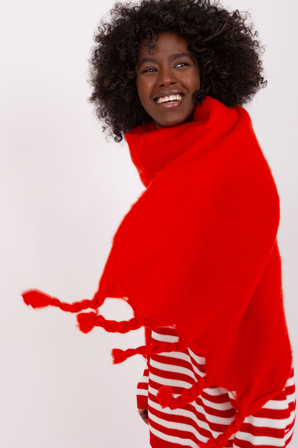 Châle femme AT — rouge