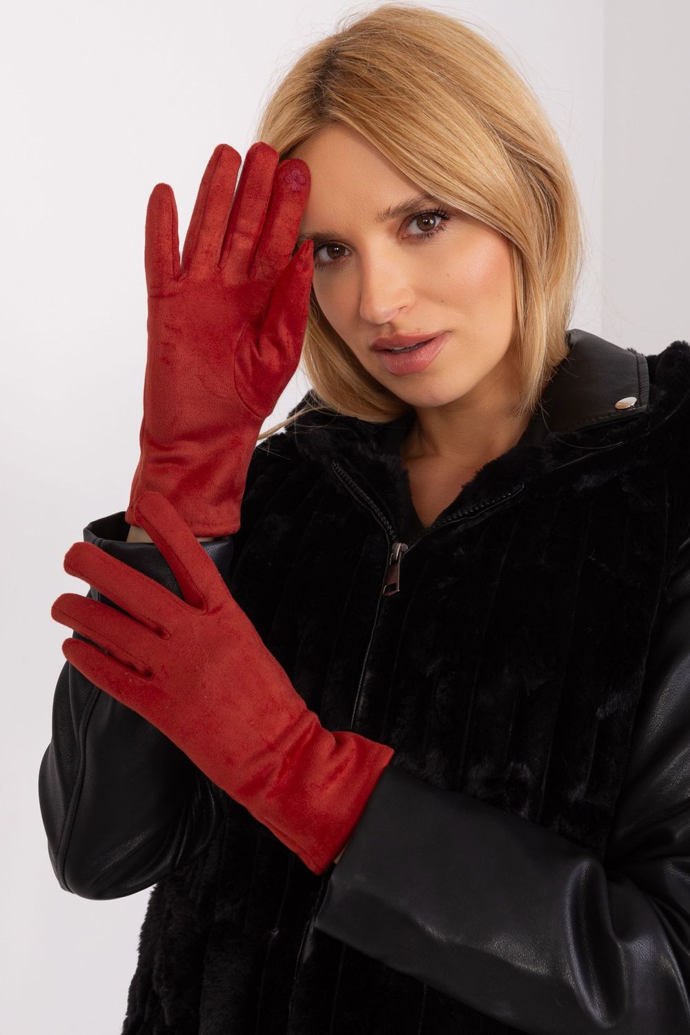 Gants femme AT — orange