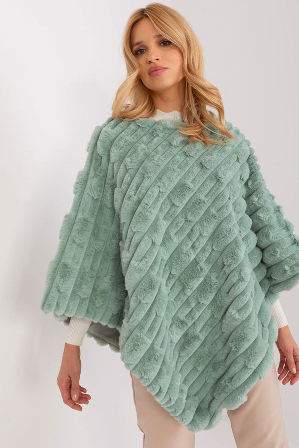 Poncho femme AT — vert