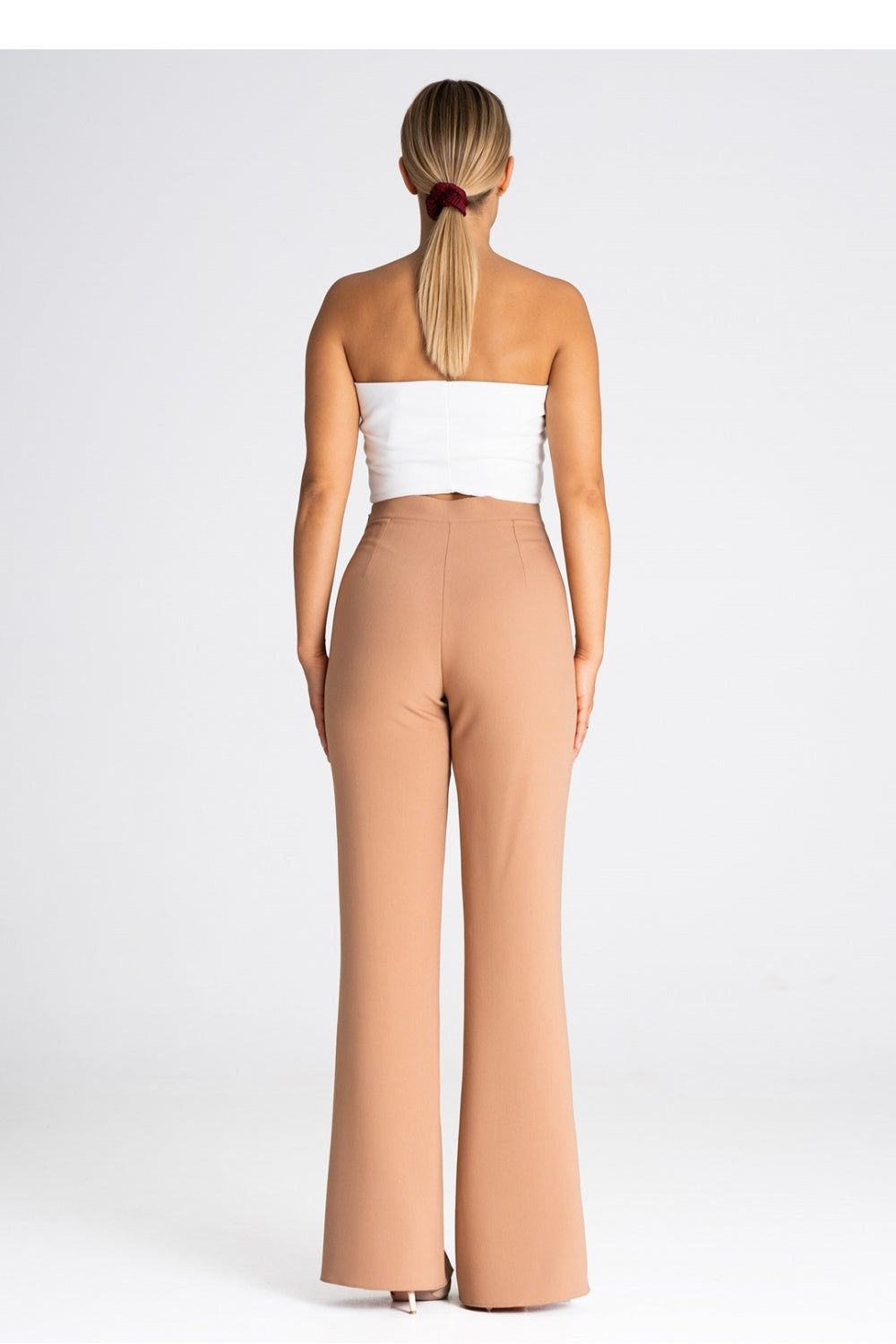 Chaussures à talons femme Figl Pantalon Pantalon — brun