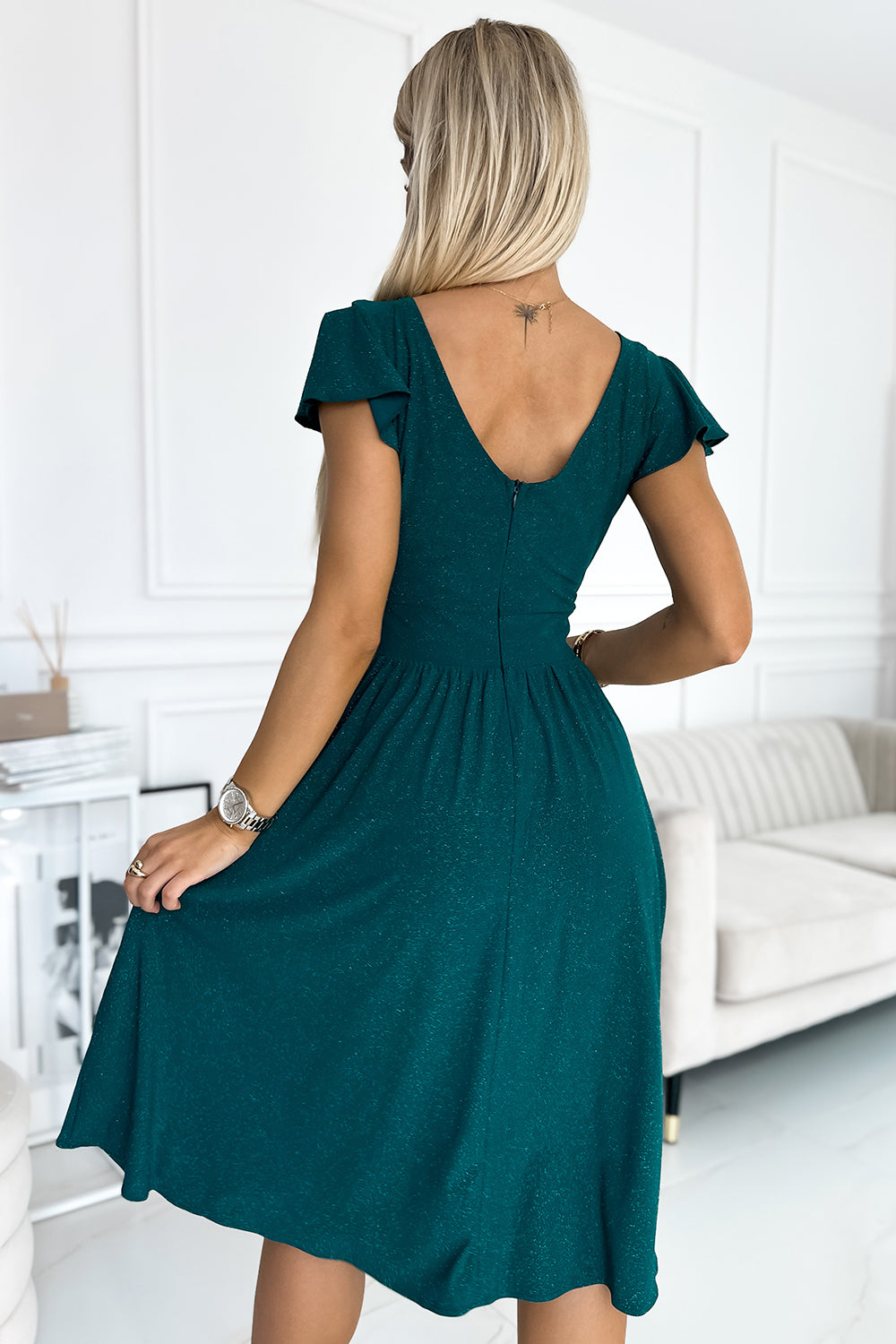 Robe femme Numoco De Soirée De — vert