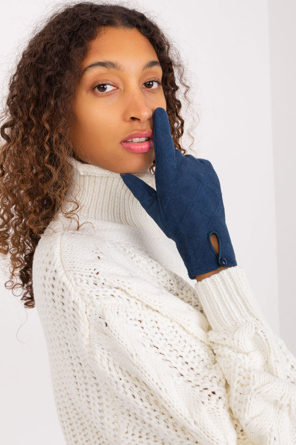 Gants femme AT — bleu