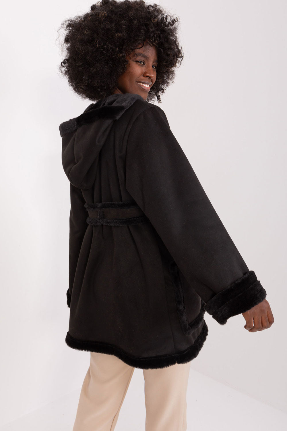 Manteau femme Lakerta — noir