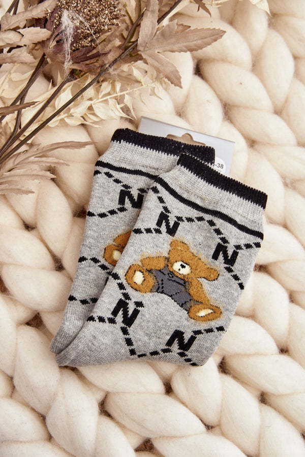 Chaussettes femme Step in style — gris