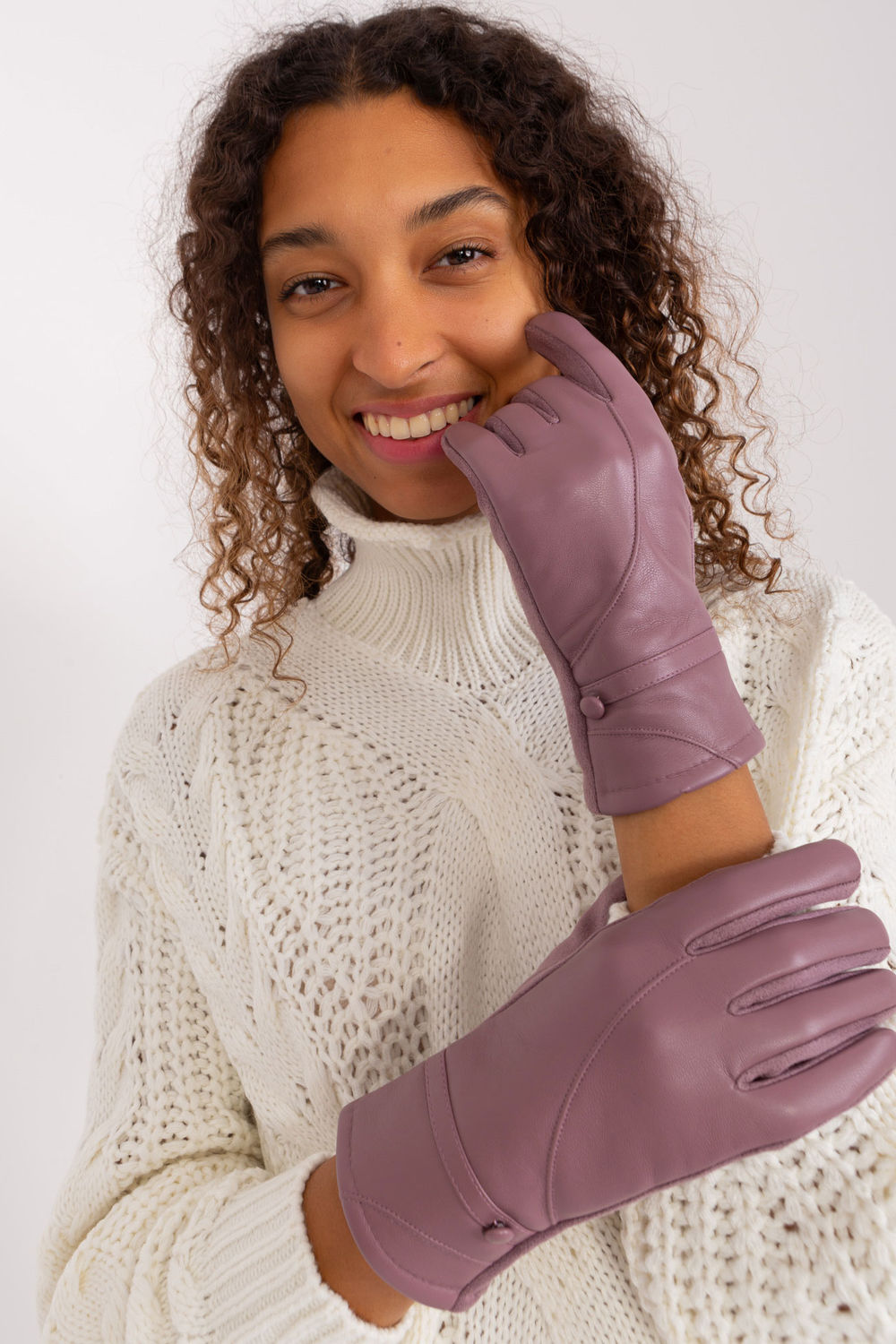 Gants femme AT — violet