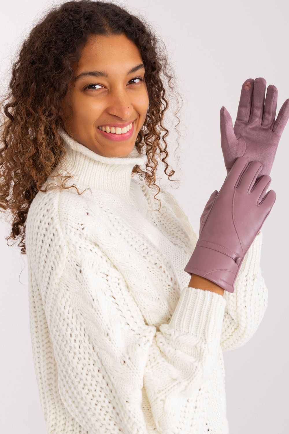 Gants femme AT — violet