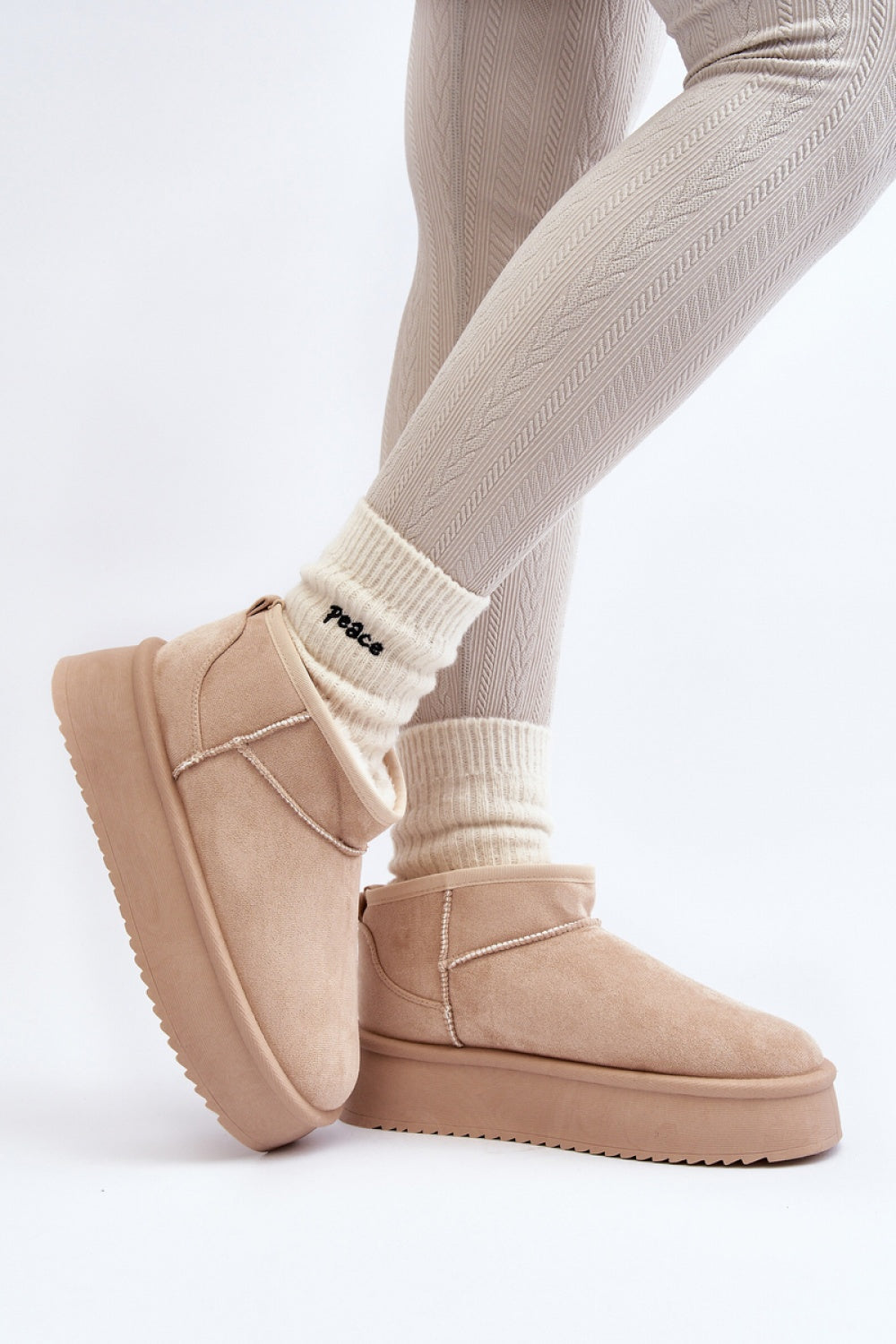 Bottes femme Step in style De Neige De — beige