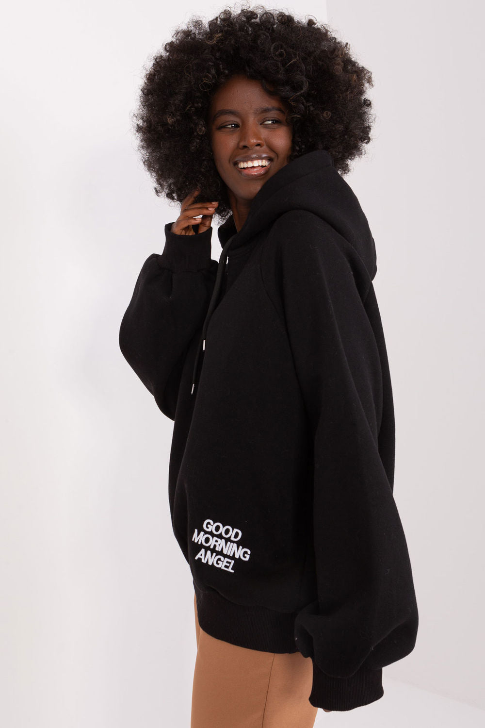 T-shirt femme Ex Moda Sweatshirt Sweatshirt — noir