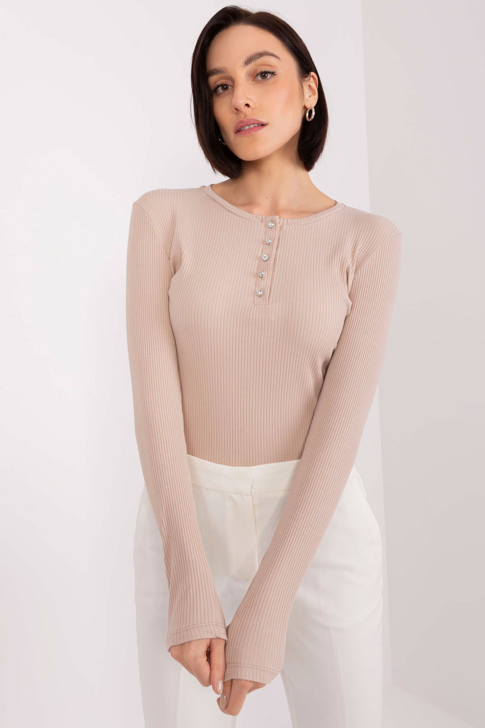 Blouse femme BFG Chemisier Chemisier — beige