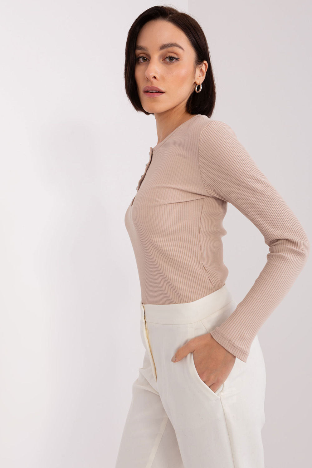 Blouse femme BFG Chemisier Chemisier — beige