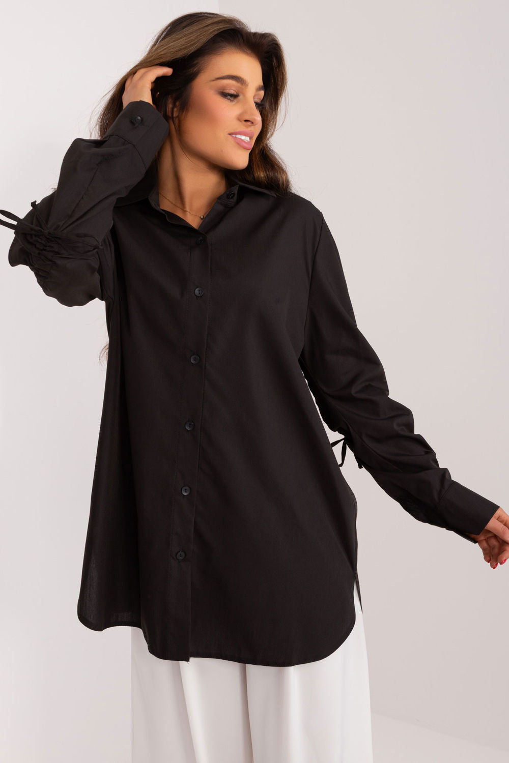 Blouse femme Lakerta — noir
