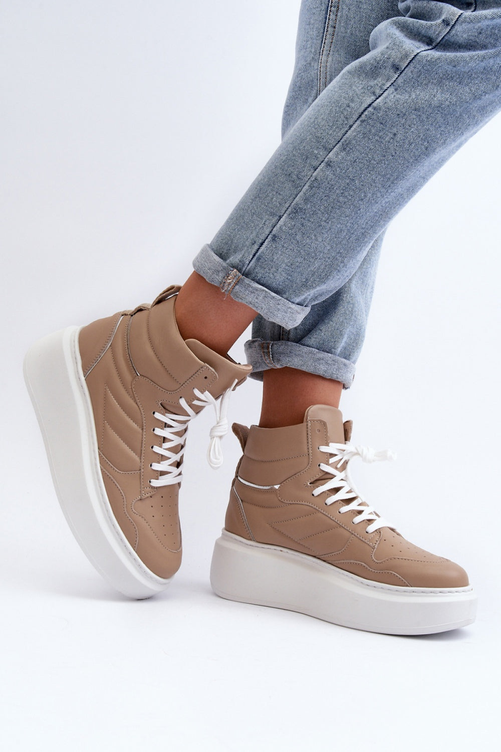 Chaussures de sport femme Step in style — beige