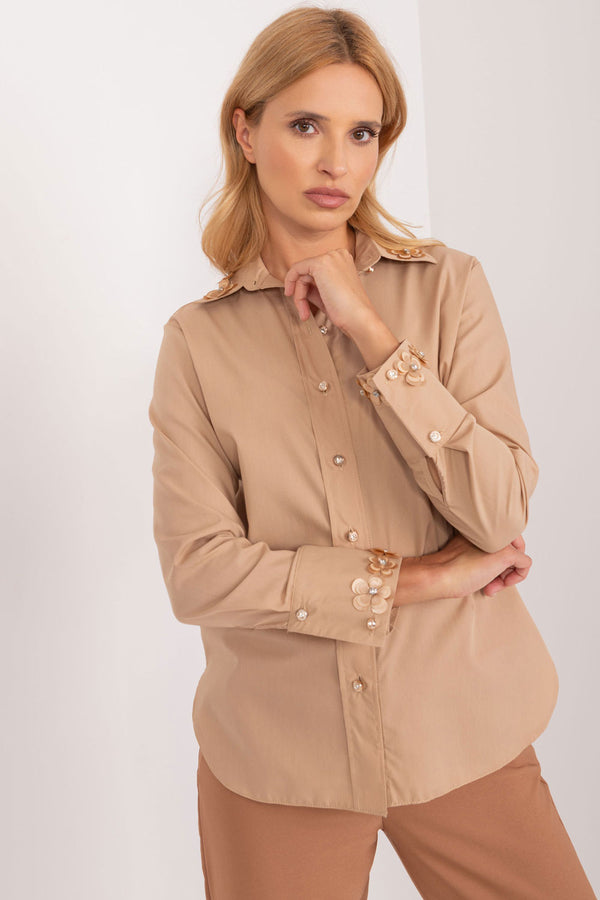 Blouse femme Lakerta — beige