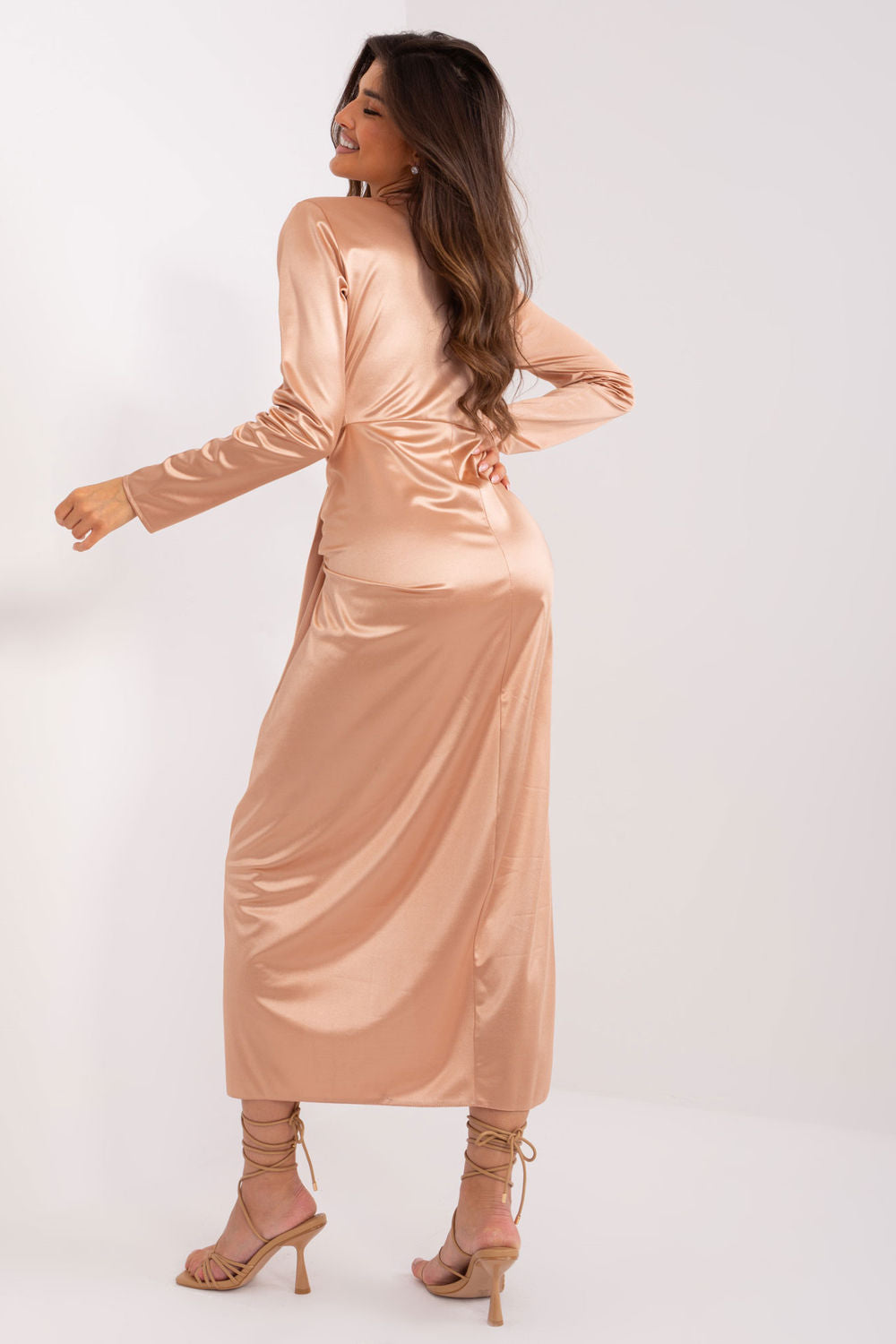 Robe femme Lakerta De Soirée De — rosé