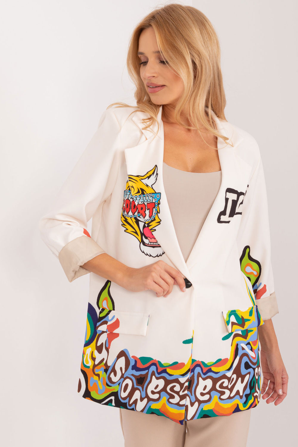Veste femme Italy Moda — beige