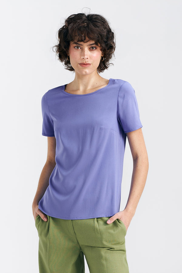 Blouse femme Nife Chemisier Chemisier — violet