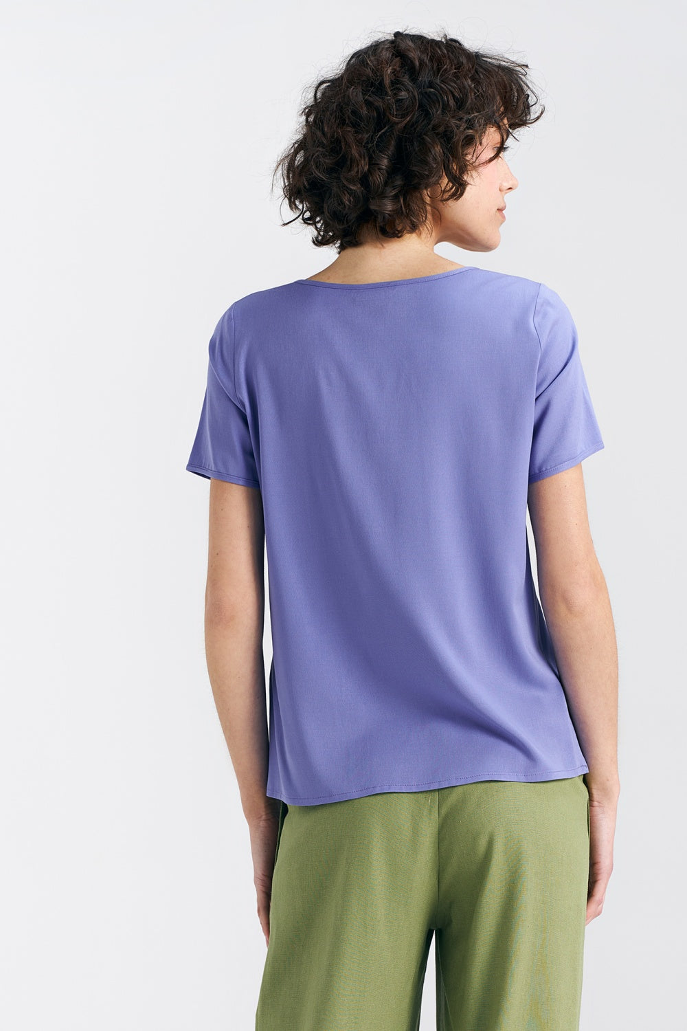 Blouse femme Nife Chemisier Chemisier — violet