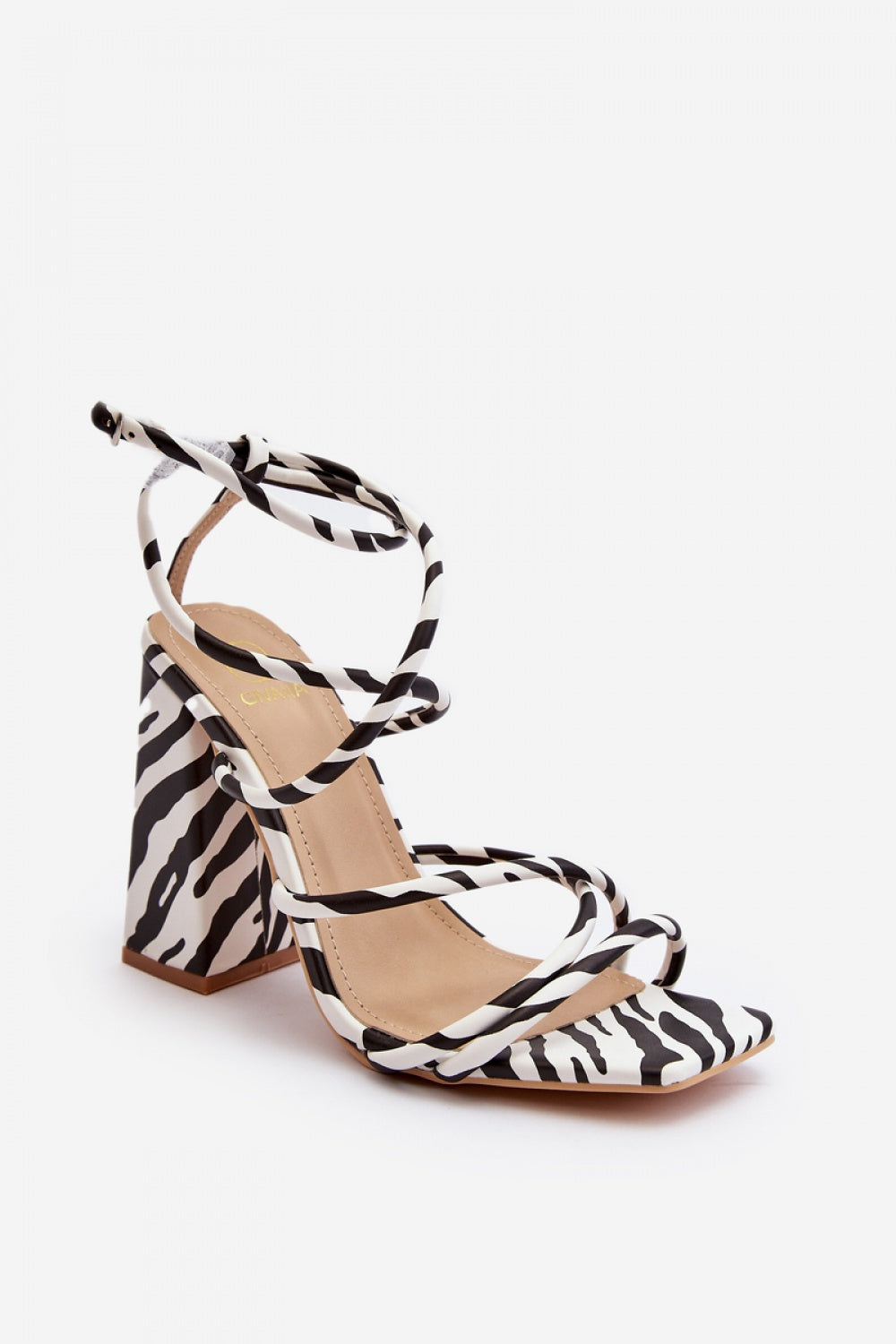 Sandales femme Step in style À Talons À — blanc