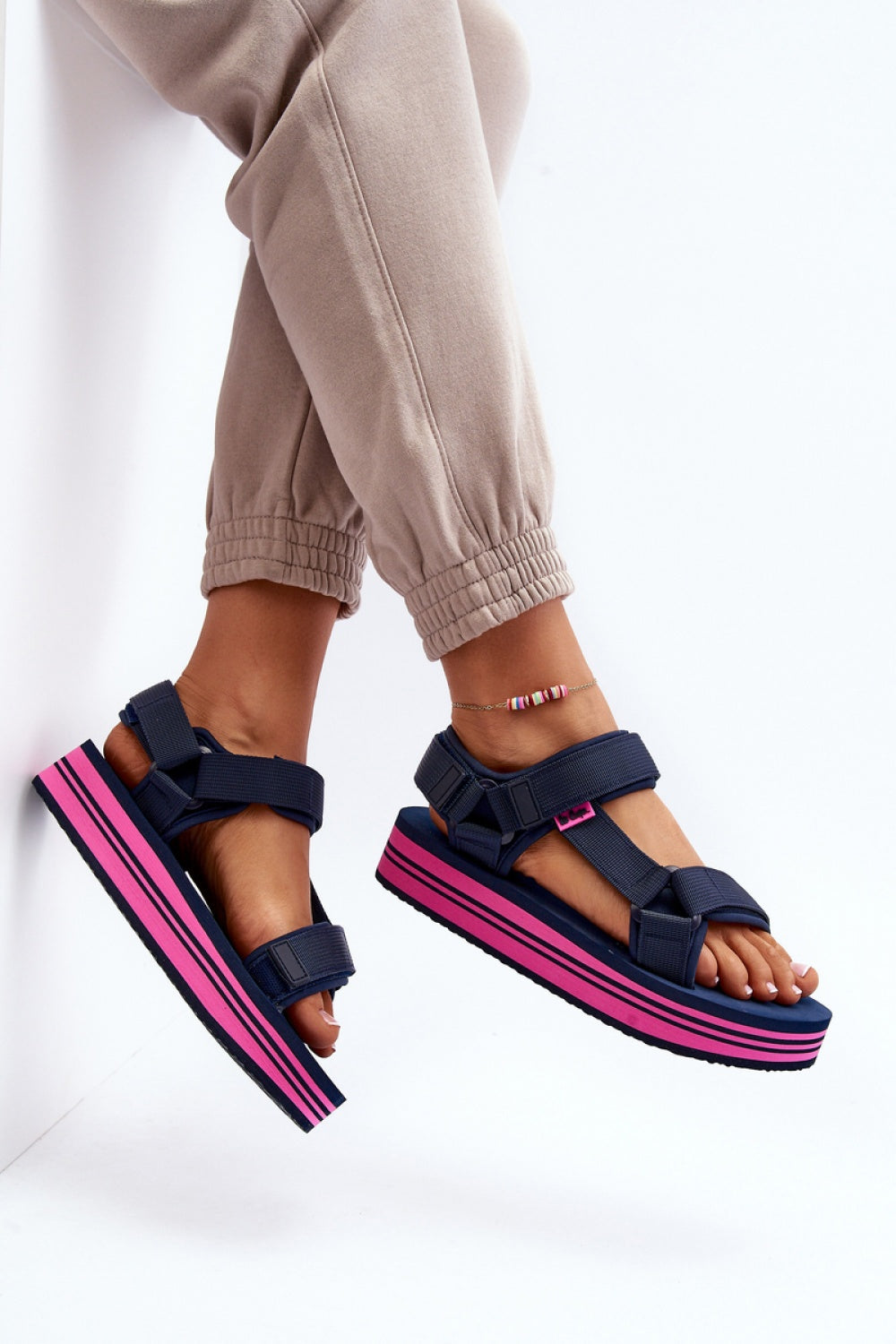 Sandales femme Step in style — bleu marine