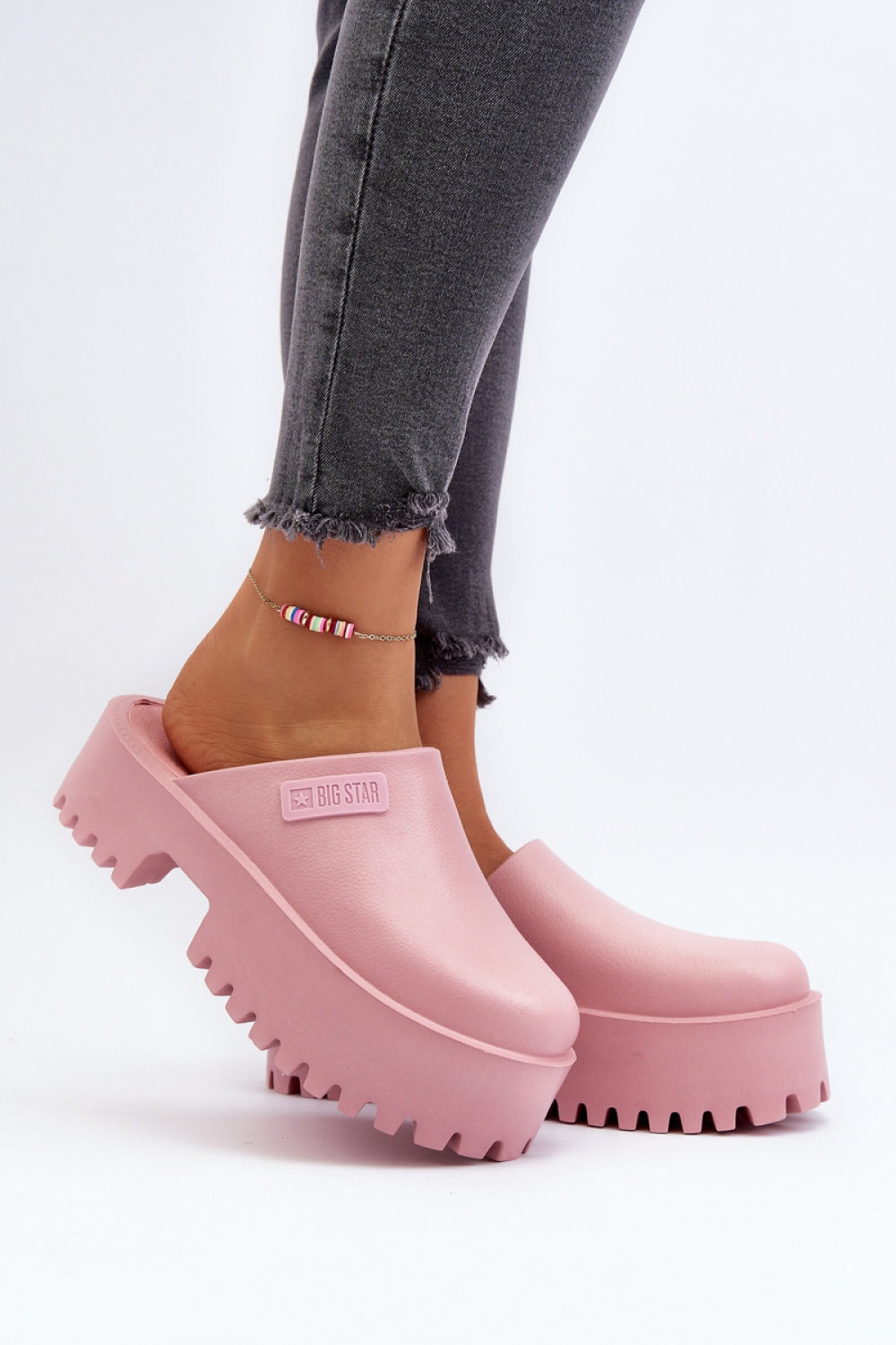 Sandales femme Step in style Clacquettes Clacquettes — rosé