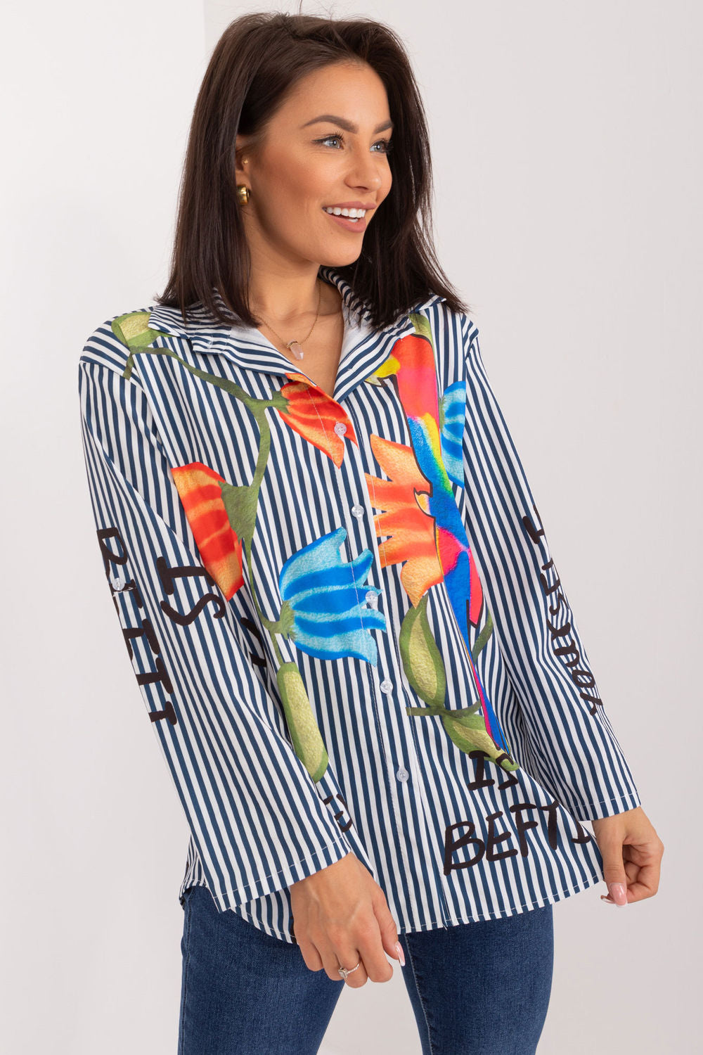 Blouse femme Italy Moda — bleu