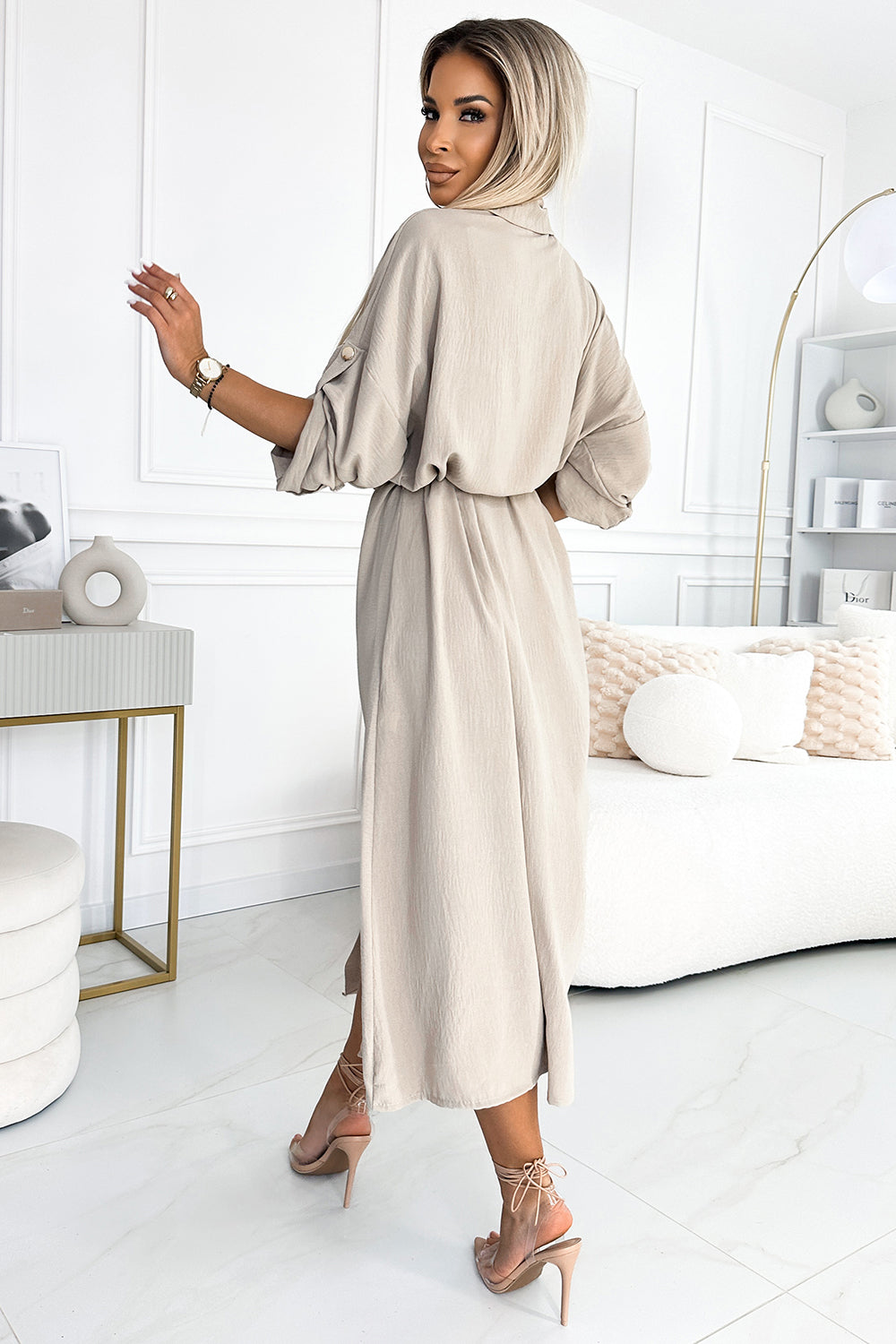 Robe femme Numoco De Jour De — beige