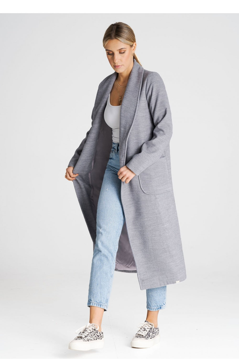 Manteau femme Figl — gris