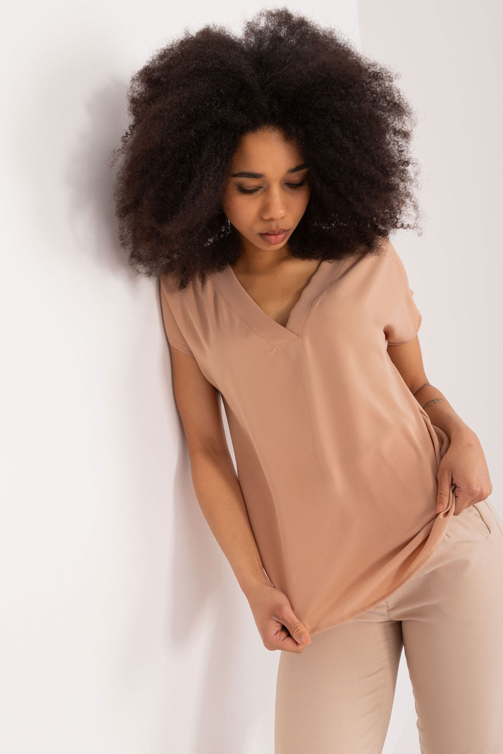 Blouse femme BFG Chemisier Chemisier — brun