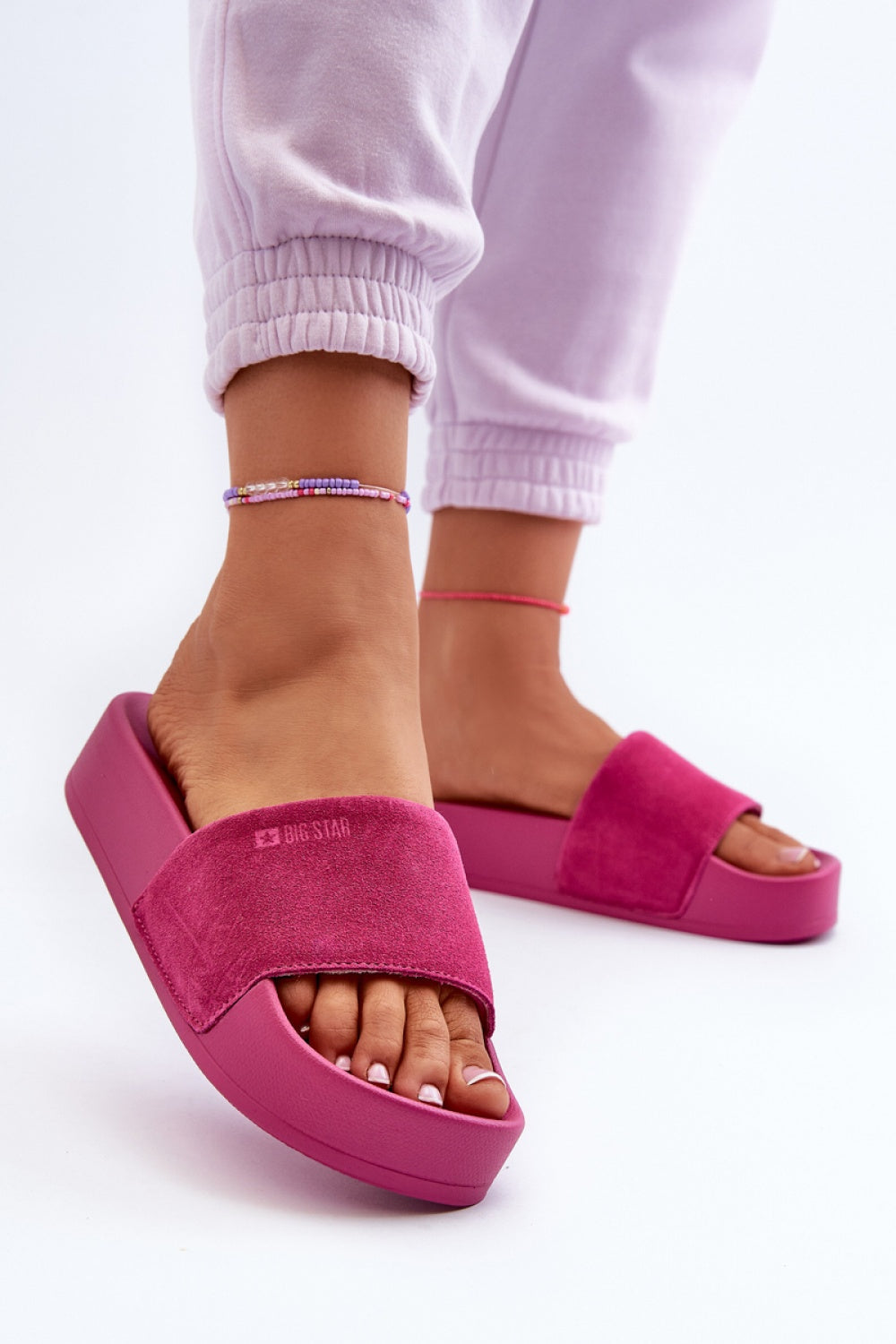 Sandales femme Step in style Clacquettes Clacquettes — rosé