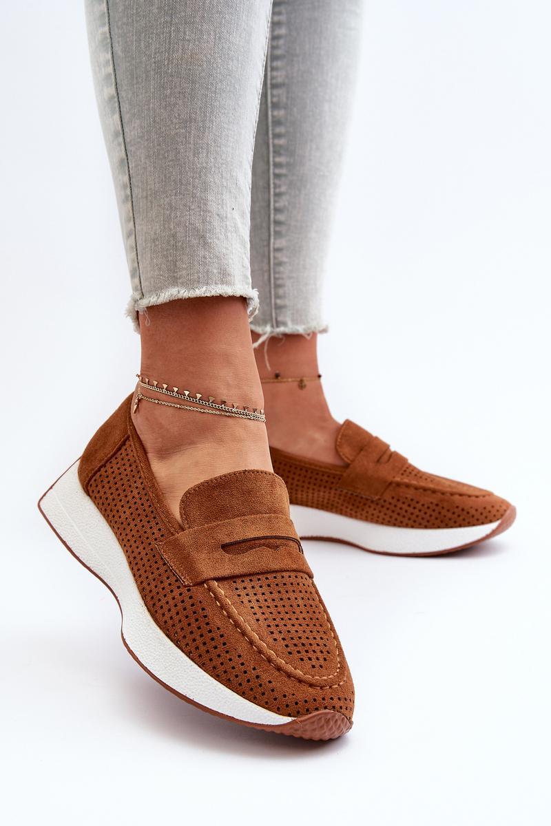 Moccasins femme Step in style — brun