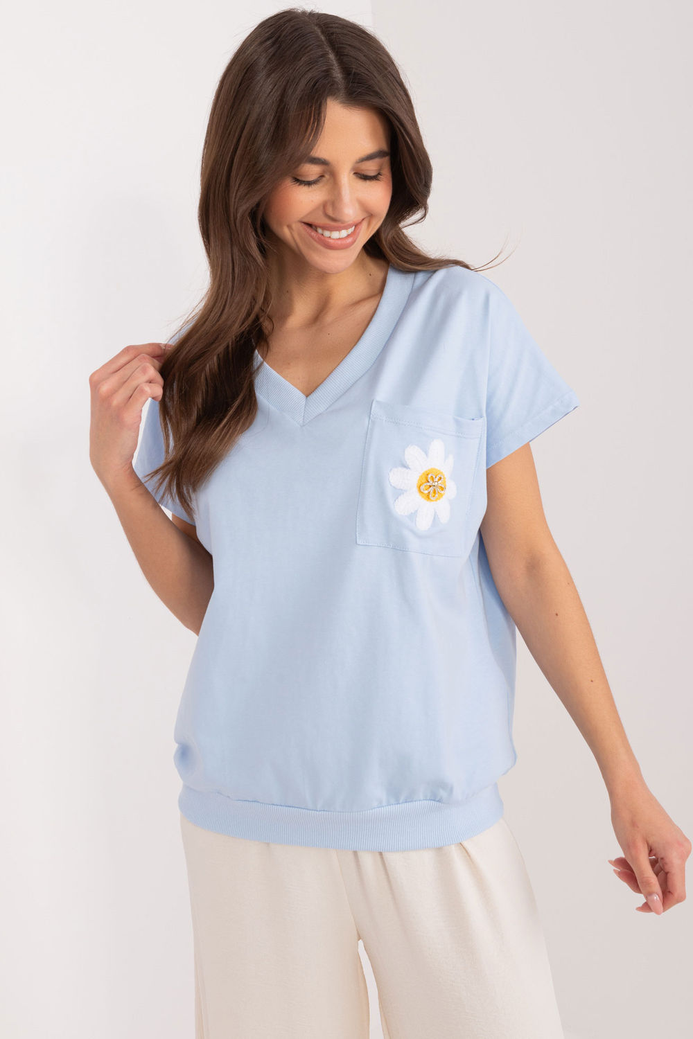 Blouse femme Rue Paris Chemisier Chemisier — bleu