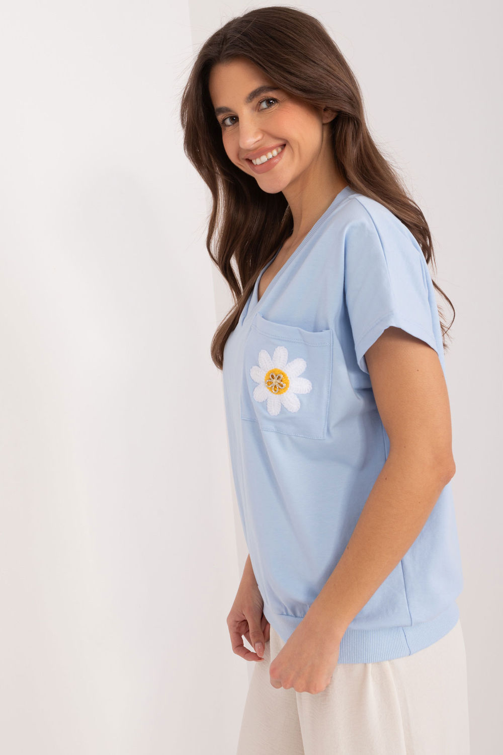Blouse femme Rue Paris Chemisier Chemisier — bleu
