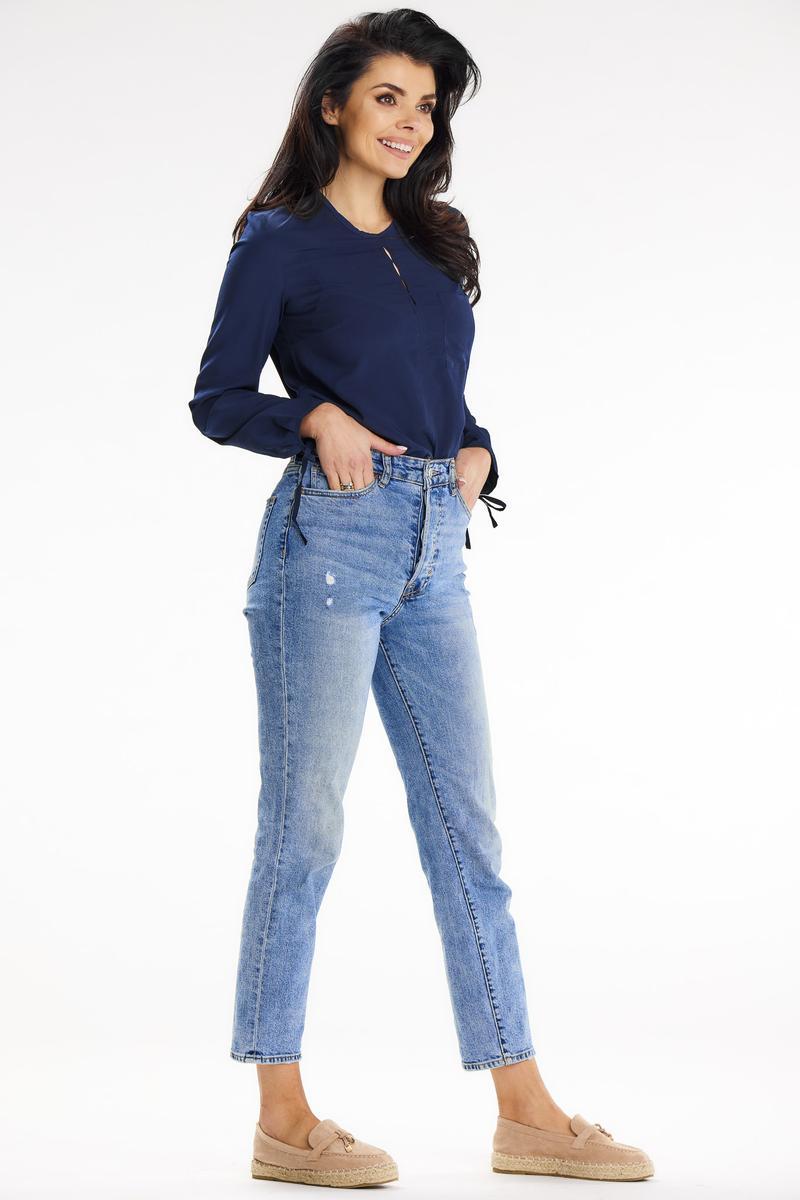 Blouse femme awama Chemisier Chemisier — bleu marine
