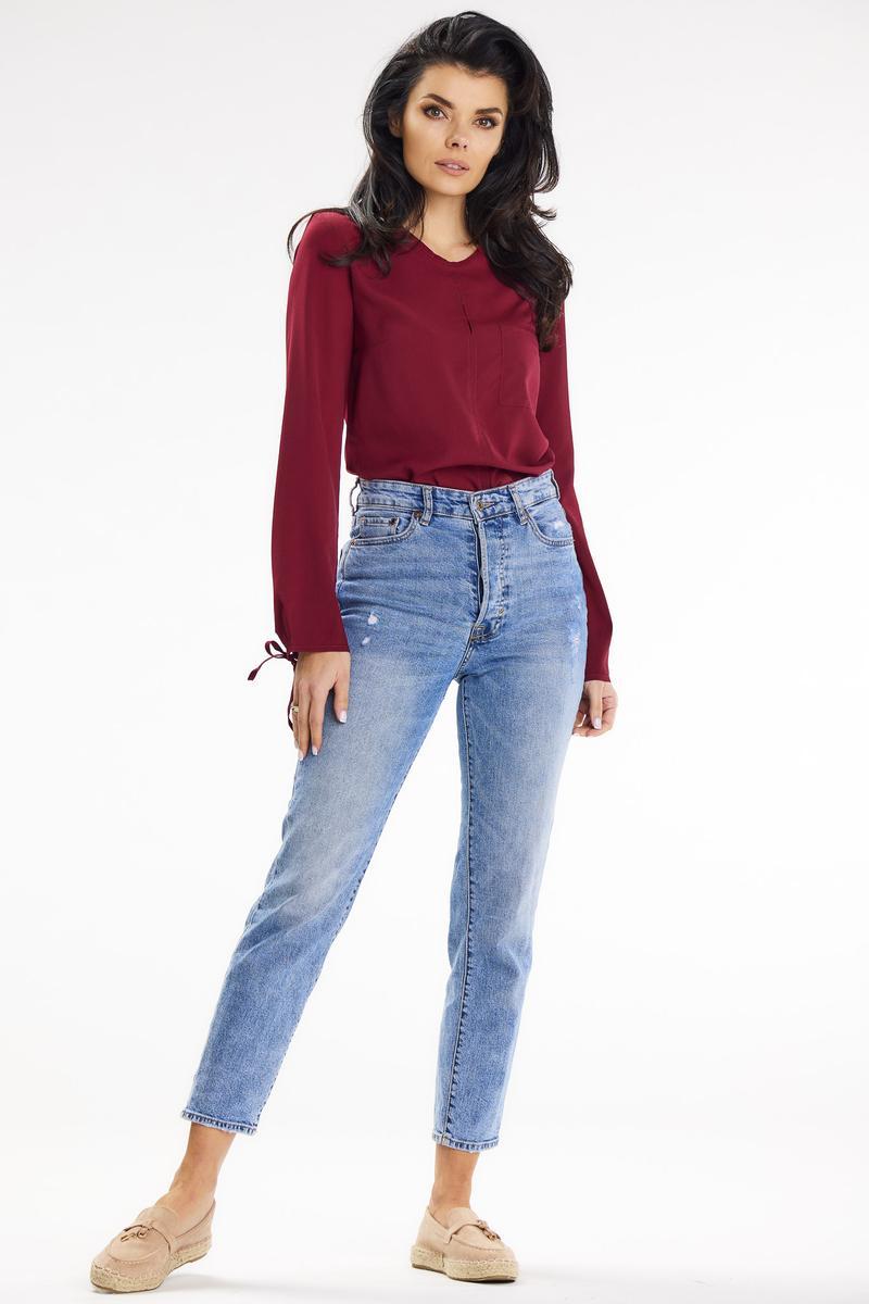 Blouse femme awama Chemisier Chemisier — rouge
