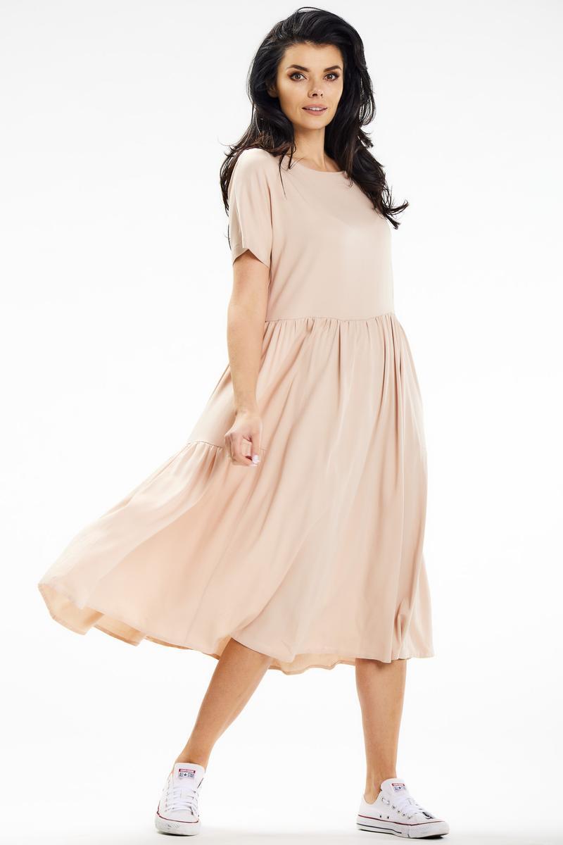 Robe femme awama De Jour De — beige