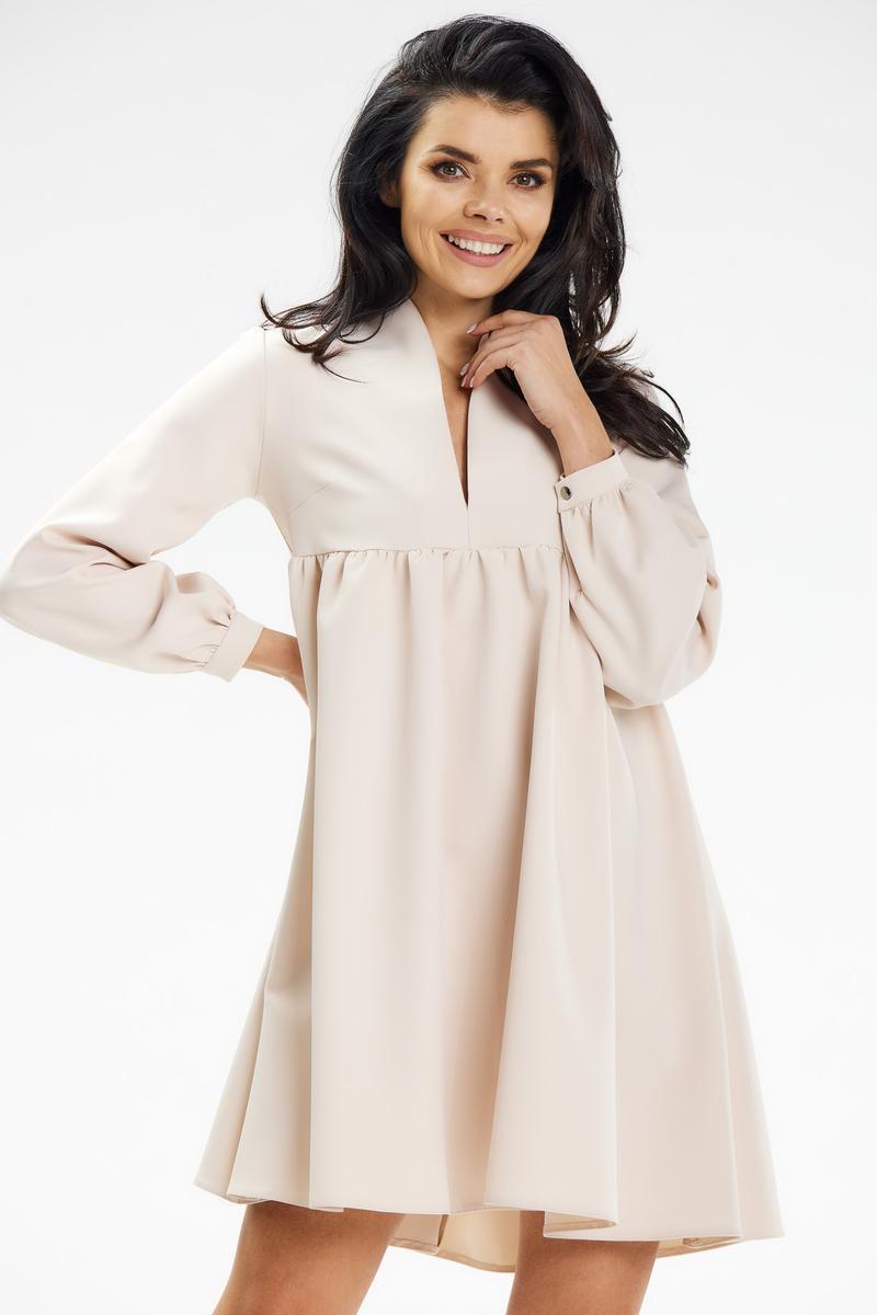 Robe femme awama De Jour De — beige