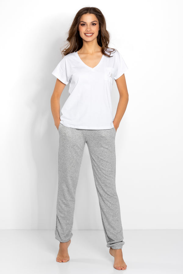 Pyjama femme Momenti Per Me · 158583 — blanc