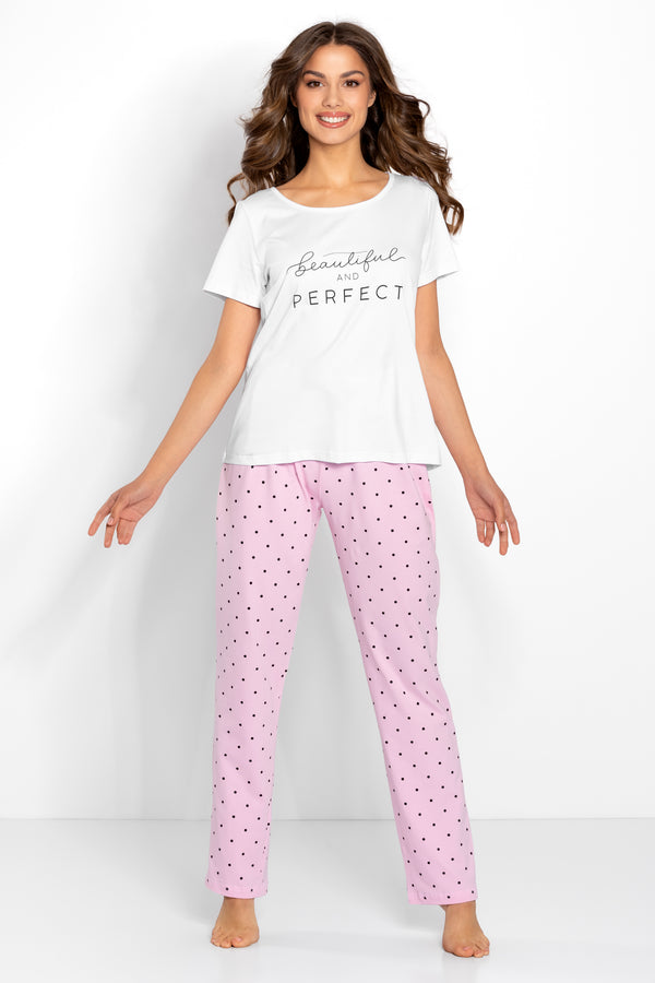 Pyjama femme Momenti Per Me — blanc