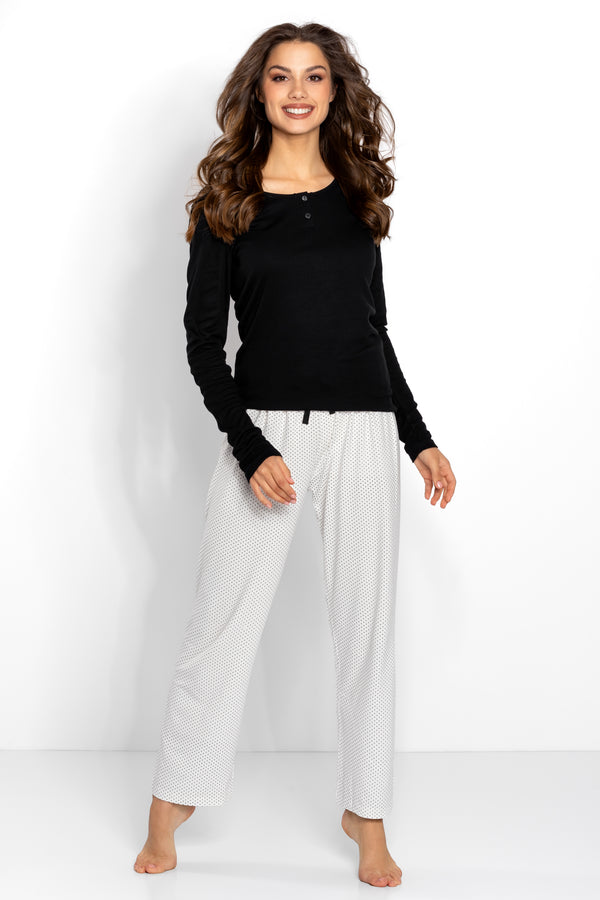 Pyjama femme Momenti Per Me — noir