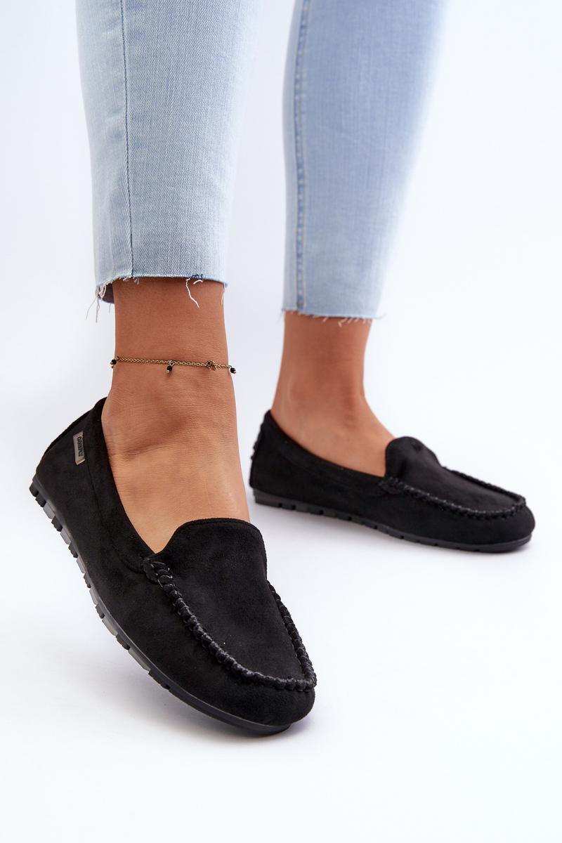 Moccasins femme Step in style — noir